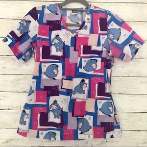 Disney Eeyore Scrub Top